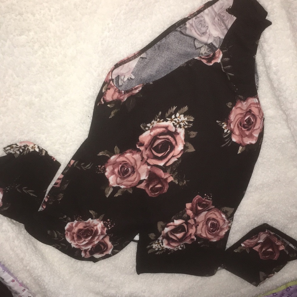 Jumpsuit with flowers